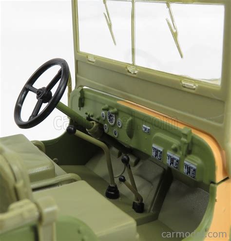 Autoworld Awml A Scale Jeep Willys Mb Usa Army Open