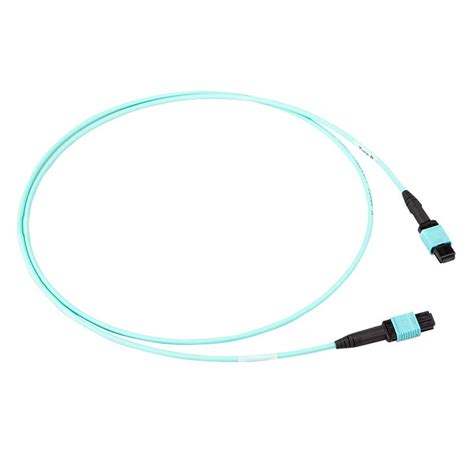 Multimode Om4 Mpo To Mpo Trunk Cable 12 Fiber Female Type B Lszh 20m 65 6ft