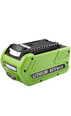 V Ah For Greenworks G Max Volt Lithium Battery