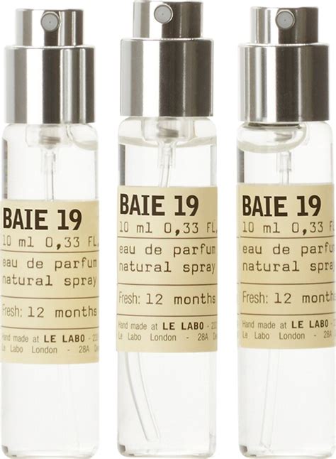 Le Labo Baie 19 Eau De Parfum Travel Tube Refill 3 X 10ml ShopStyle