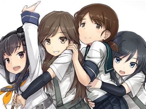 艦これ 艦隊これくしょん 制服を着た艦娘1152x864pxのデスクトップpc用の壁紙 高画質 壁紙キングダム