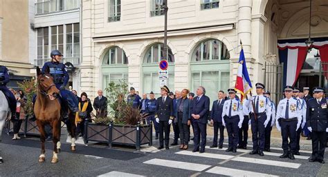 Un étendard pour la police municipale de Pau PresseLib