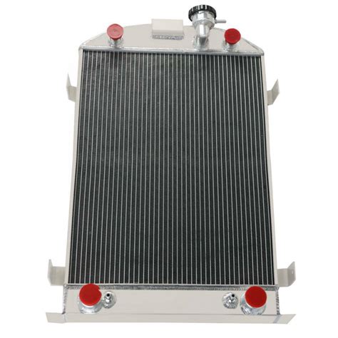 Asi Row Aluminum Radiator For Ford Model A Flathead