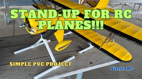 How To Build A RC Plane Stand YouTube