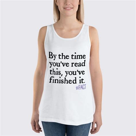 Funny Quote Womens Tank Top - The Fact Shop