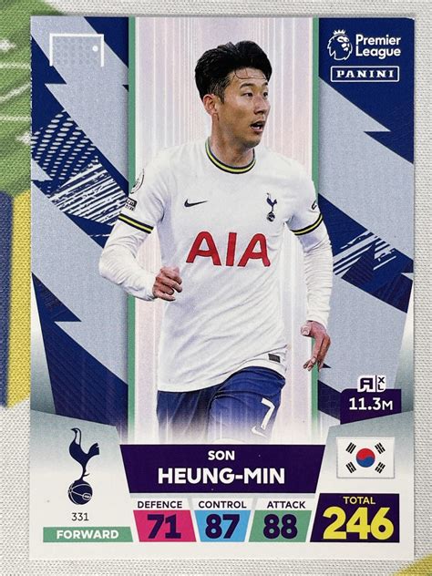 Heung Min Son Tottenham Hotspur Base Panini Premier League