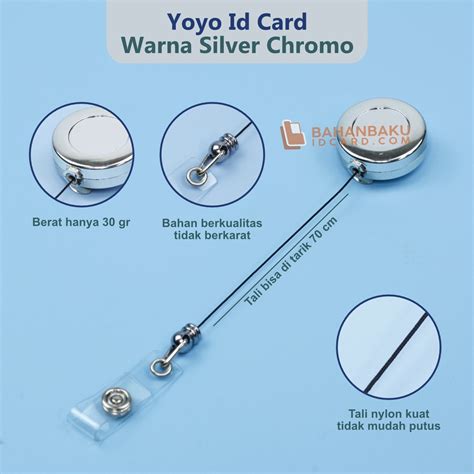 Jual Yoyo Tali Id Card Gantungan Id Card Hang Tag Name Tag Standard