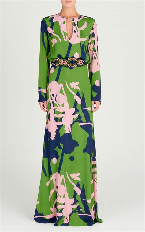 Ravenna Printed Maxi Dress By Silvia Tcherassi Moda Operandi In