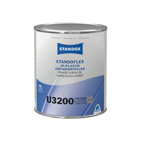 Standox U3200 Standoflex 2K Plastic Primer Surfacer 1lt