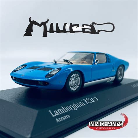 やや傷や汚れありMINICHAMPS ミニチャンプス 1 43 ランボルギーニ ミウラ 1966 ブルーの落札情報詳細 ヤフオク落札