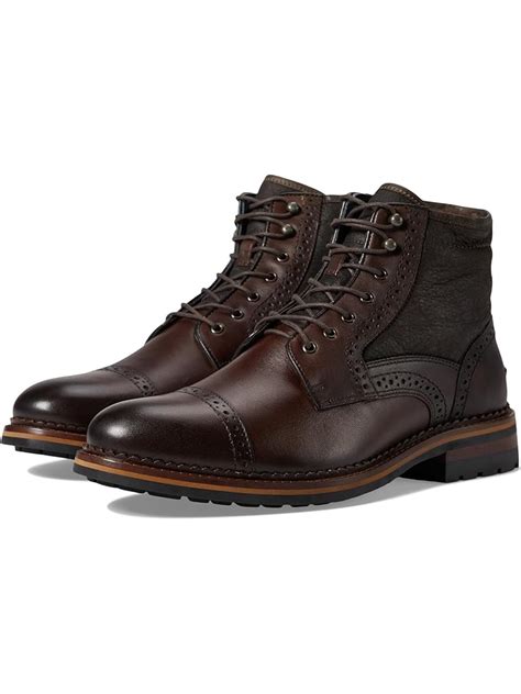 Johnston Murphy Cody Wing Tip Zip Boot Free Shipping Zappos