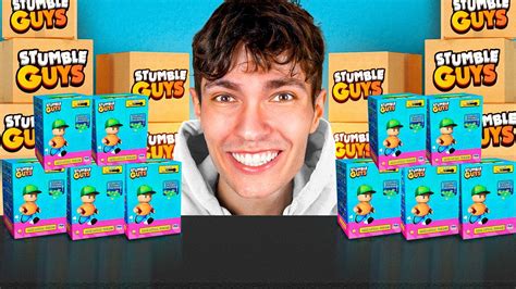 J ai acheté TOUTES les FIGURINES de STUMBLE GUYS YouTube