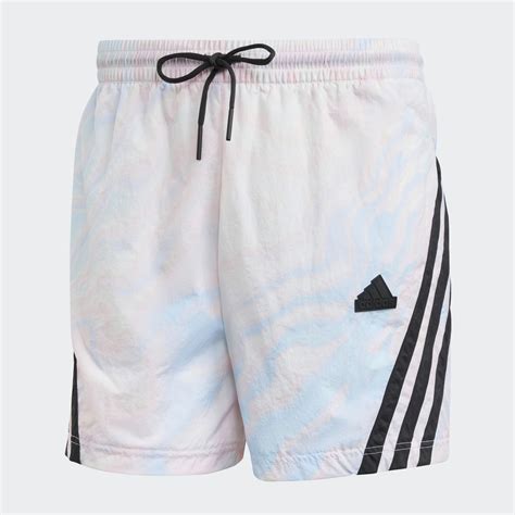 Clothing Future Icons Allover Print Shorts White Adidas South Africa