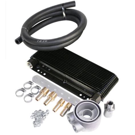 Empi 9299 Mesa Tru Cool 24 Plate Oil Cooler Kit With Sandwich Adapter