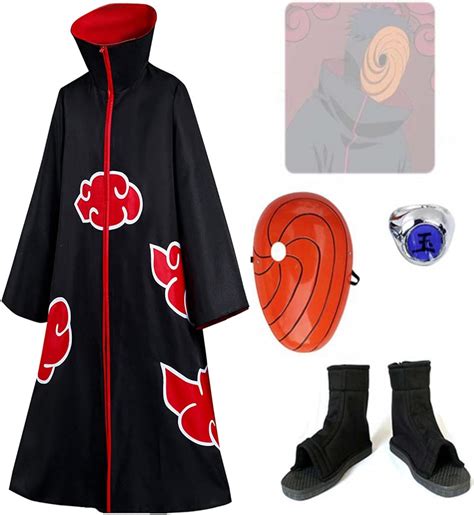 Amazon Cosmovie Cloak Costume Obito Halloween Cosplay Uniform Full