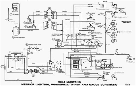 1964 Mustang Wiring Diagrams Schematic | Wiring Diagrams