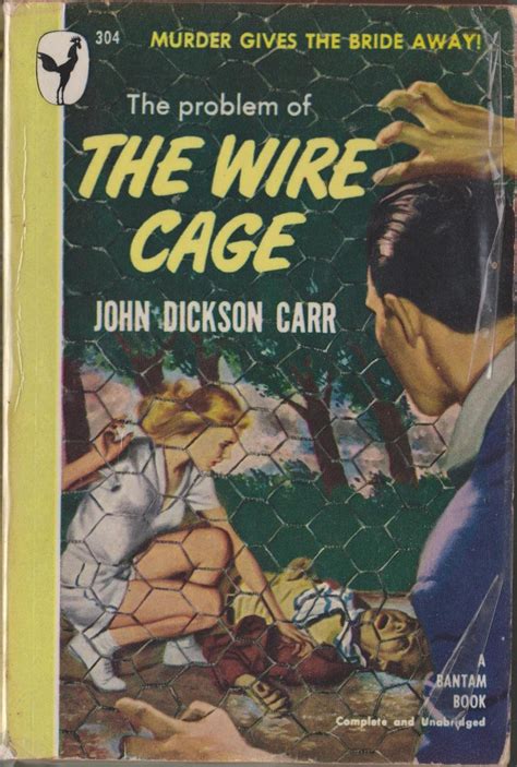 The Problem Of The Wire Cage Vintage Bantam 304 John Dickson Carr 9780553003048 Amazon