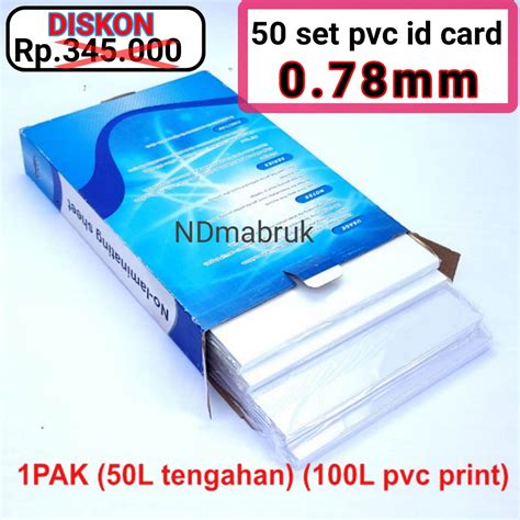 Pvc Id Card Kertas Pvc Id Card Bahan Pvc Id Card Set A