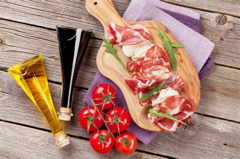 Premium Photo Prosciutto And Mozzarella