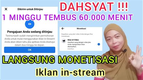 Tips Cara Mendapatkan Menit Jam Tayang Di Facebook Profesional