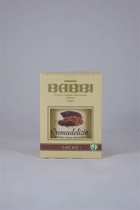 Crema Spalmabile Al Cacao Gr Babbi La Favola Senza Glutine