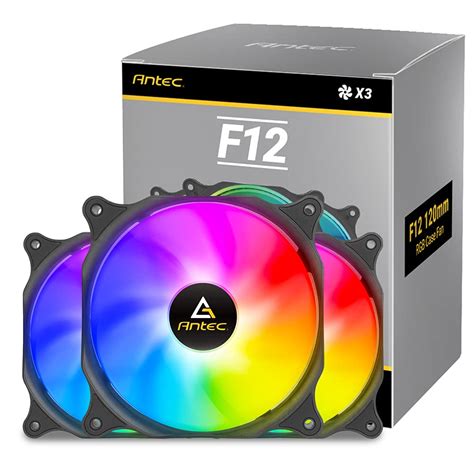 Buy Antec Mm Rgb Case Fan Rgb High Performance Pc Fan Pin Rgb