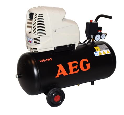 Compresseur D Air AEG 50 L 2 CV 8 Bars 770x420x680 Mm BRYCUS