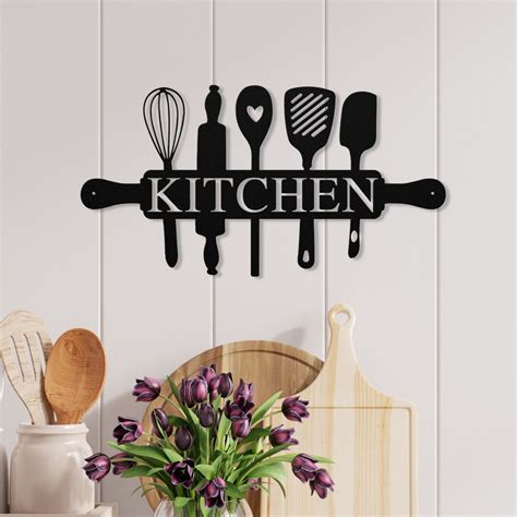 Kitchen Sign Custom Metal Sign Kitchen Decor Metal Kitchen Sign