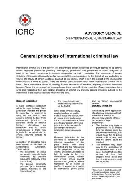 General Principles Of Criminal Law Icrc Engpdf