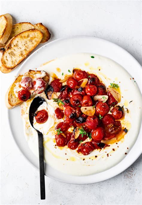 Whipped Feta With Roasted Cherry Tomatoes Sandra Valvassori