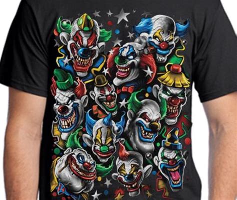 Clown T Shirts Back Alley Wear