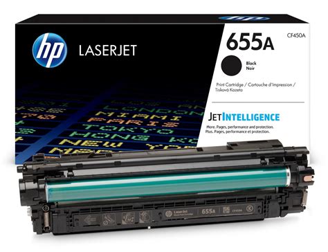 HP 655A fekete toner CF450A eredeti Ingyenes kiszállítással