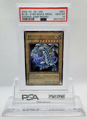 Yugioh Jmp Blue Eyes White Dragon Ultra Rare Holo Psa Gem Mint