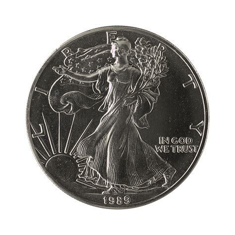 Oz American Silver Eagle Coin Bu From Pimbex