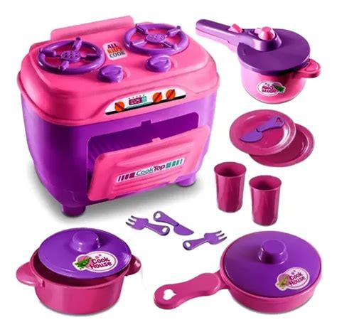 Brinquedos Fogaozinho - Fogãozinho De Brinquedo Cozinha Infantil Fogão Pressão Cor Rosa ...