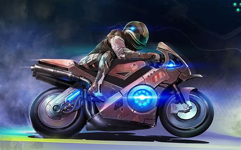 Motorcycle Art Wallpaper - WallpaperSafari