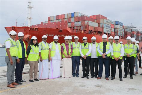 Adani Ports Vizhinjam International Seaport Welcomes First Mothership