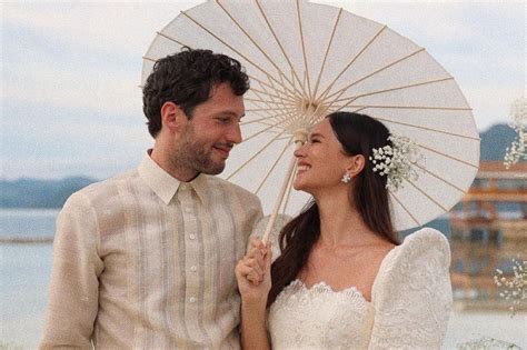 Look Jessica Wilson Marries Long Time Boyfriend In Palawan Abs Cbn News