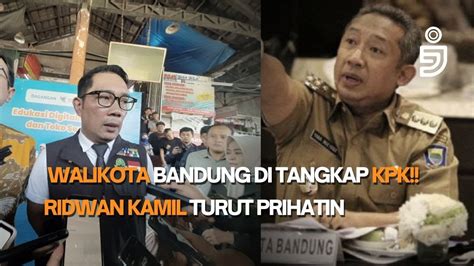 Ridwan Kamil Turut Prihatin Atas Kasus Korupsi Yang Menimpa Walikota