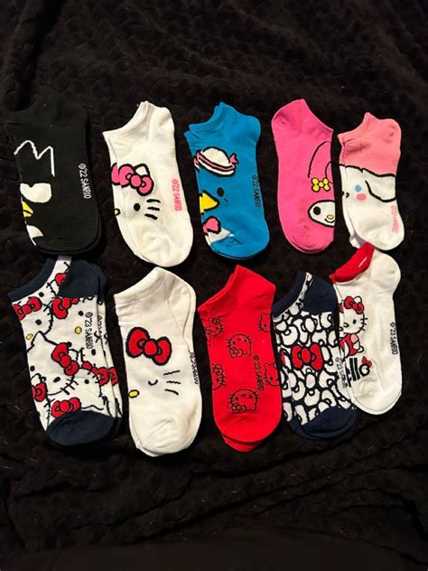 Sanrio Socks⭐️ Hello Kitty Accessories Hello Kitty Items Hello