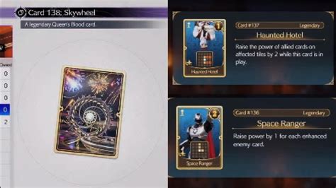 Rebirth All Gold Saucer Legendary Cards Bought With Gp Inspected Queen