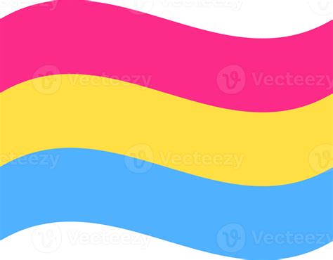 Pansexual Pride Flag In Shape Lgbt Flag In Shape 35038546 Png