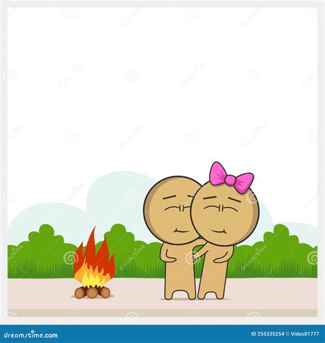 Hugging Emoticons Cartoon Vector 16246461