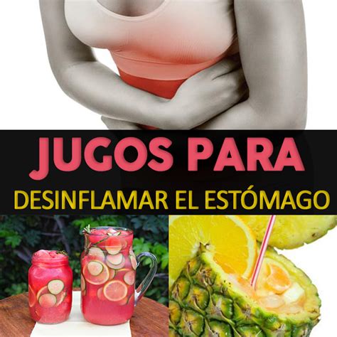 6 jugos para desinflamar el estómago naturalmente La Guía de las