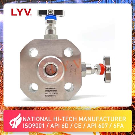 Mono Flanged Rf To Thread Integral Single Double Block And Bleed Valve