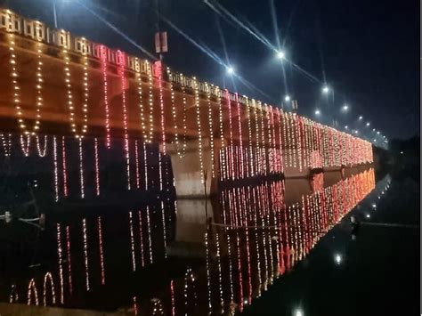 Diwali Like Scene At Cgs Biggest Chhath Ghat Maha Aarti Of Arpa Maiya