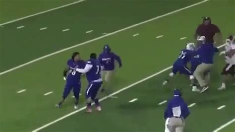 South Texas High School Football Player Attacks Referee After Being