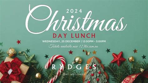 Christmas Day Lunch Buffet Tickets 123 Tix