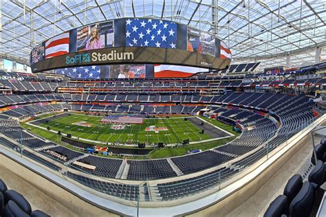 Sofi Stadium Home Of The Los Angeles Chargers Los Angeles Rams The