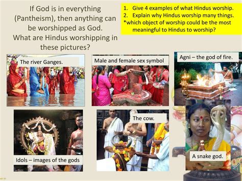 Ppt Give 4 Examples Of What Hindus Worship Explain Why Hindus